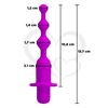Vibrador con 12 funciones de vibración, 4 estilos diferentes de funda de silicona con recarga USB